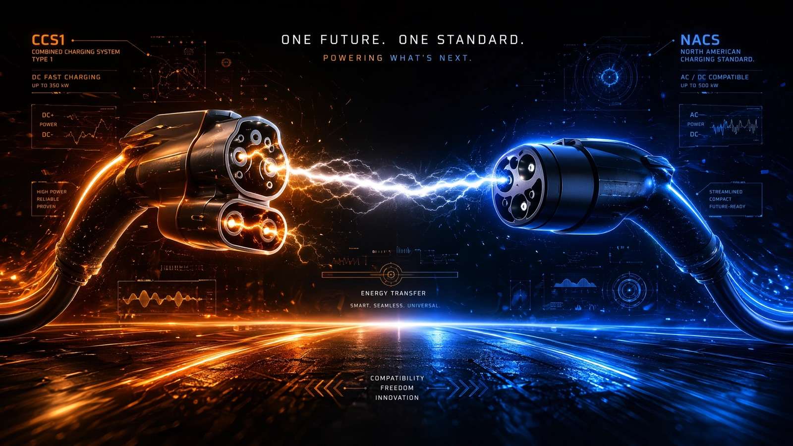 EV Charging Adapters Explained: NACS, CCS1, and Safety