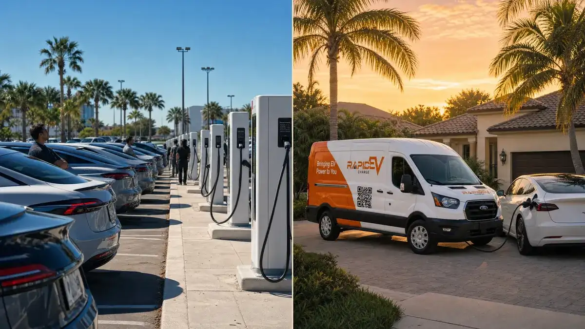 Pompano's Superchargers Queue. Your Driveway Doesn't