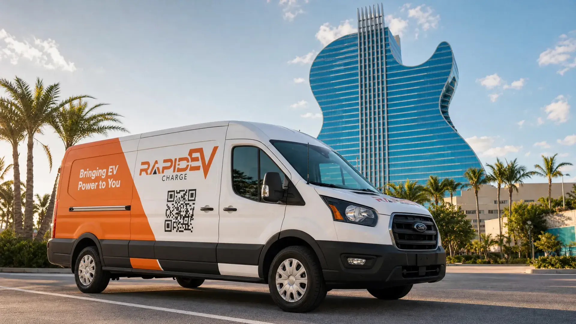 Mobile EV charging across Broward County, Florida